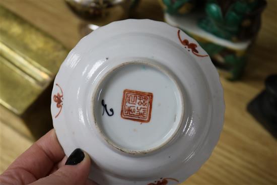 A quantity of Chinese and other porcelain